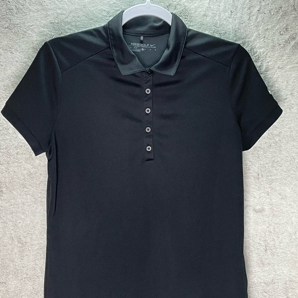 Nike Golf Woman’s Polo Top | L | Black